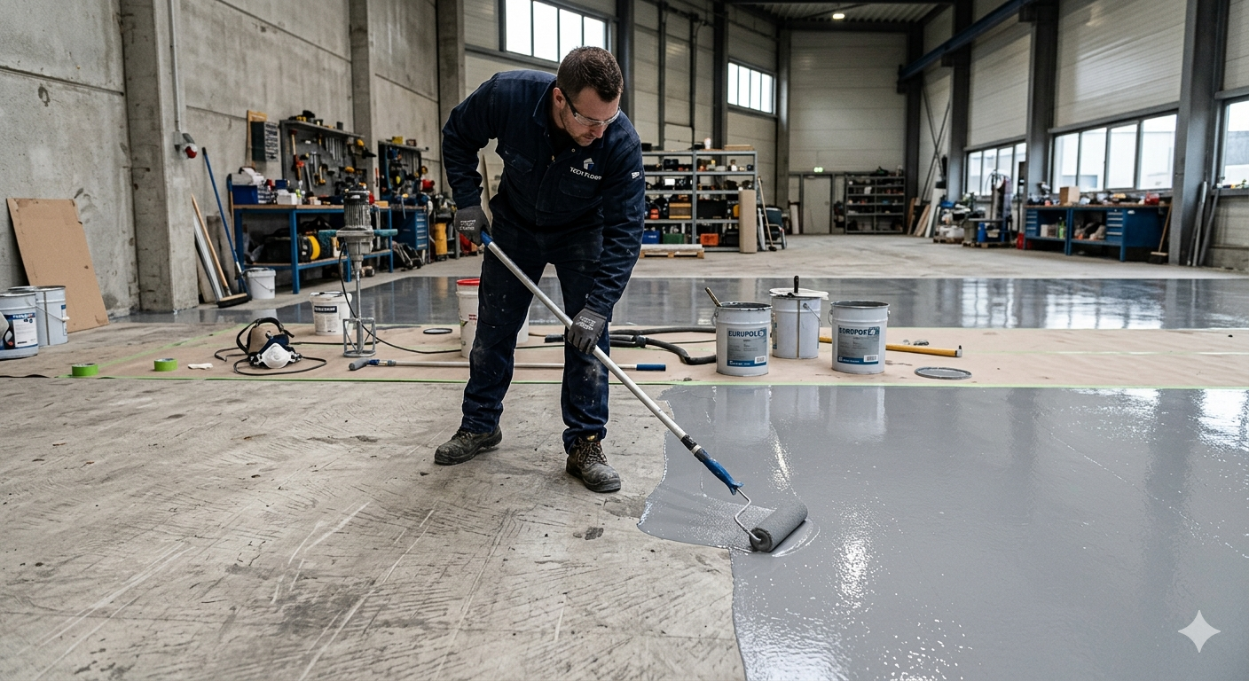 Betonbodenbeschichtung